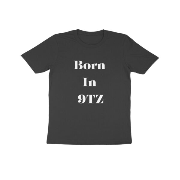 Born in 90's Crop Top in Black