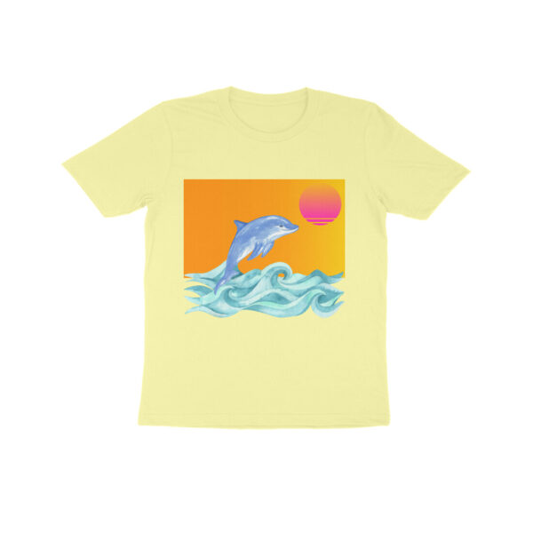 Dolphin Playing T-shirt for kids - Image 9