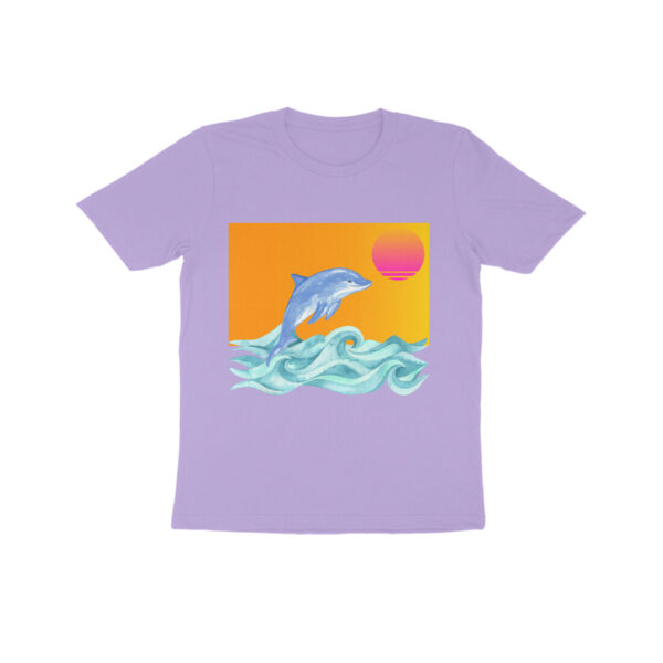 Dolphin Playing T-shirt for kids - Image 11