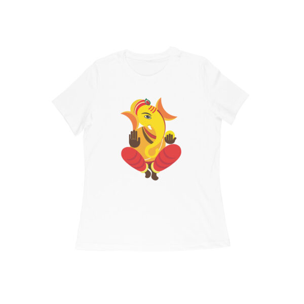 Ganesh Chaturthi T-shirt for Women - Image 3