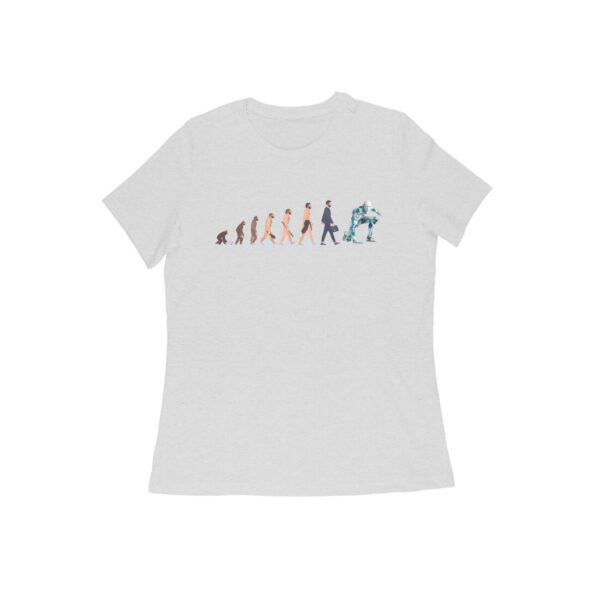 Human Evolution 2.0 T-shirt For Women - Image 5