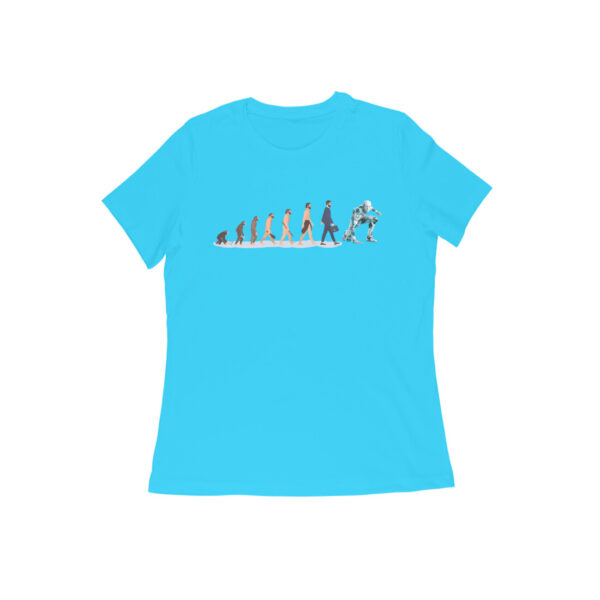 Human Evolution 2.0 T-shirt For Women - Image 7