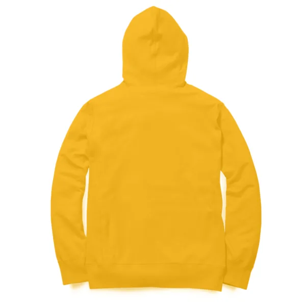 Plain Hoddie For Men (Yellow) - Image 2