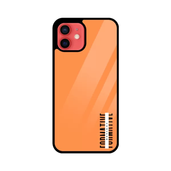 Apple iPhone Cover (Orange)