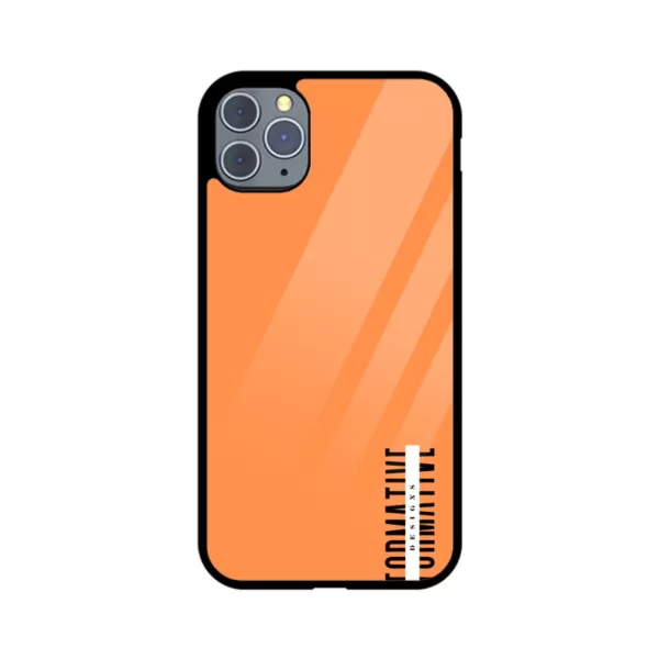 Apple iPhone Cover (Orange) - Image 2