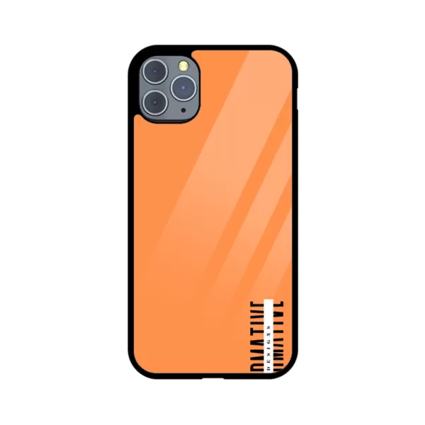 Apple iPhone Cover (Orange) - Image 3