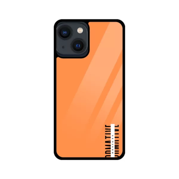 Apple iPhone Cover (Orange) - Image 9