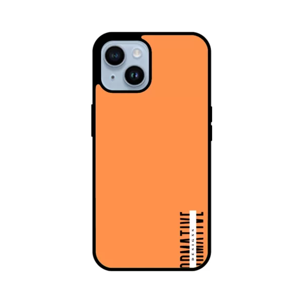 Apple iPhone Cover (Orange) - Image 12