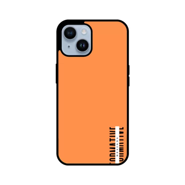 Apple iPhone Cover (Orange) - Image 13