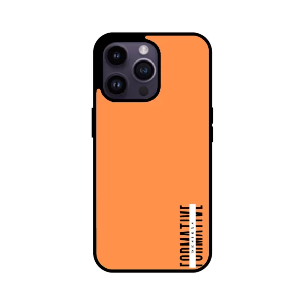 Apple iPhone Cover (Orange) - Image 15