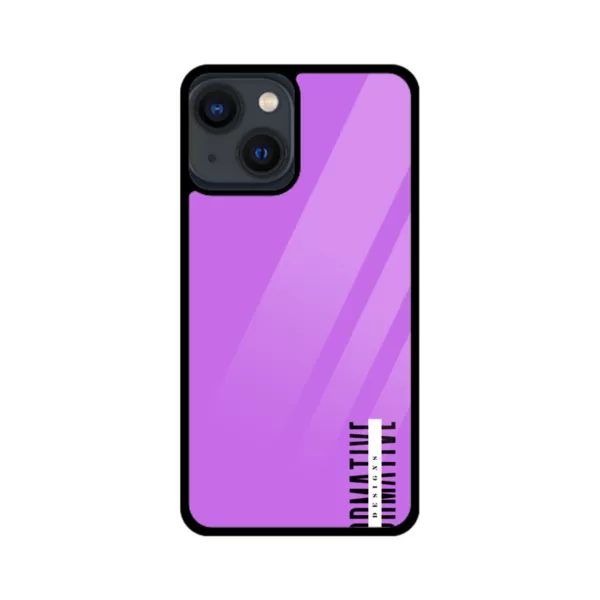 Apple iPhone Glass Cover (Purple) - Image 9