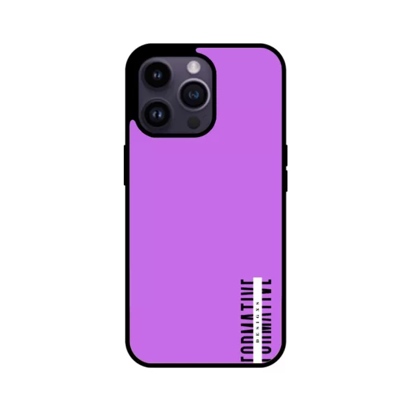 Apple iPhone Glass Cover (Purple) - Image 15