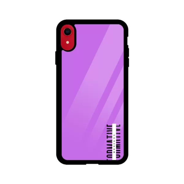 Apple iPhone Glass Cover (Purple) - Image 16