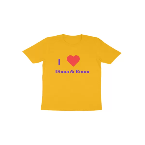 I love Diana & Roma Tshirt for Girl