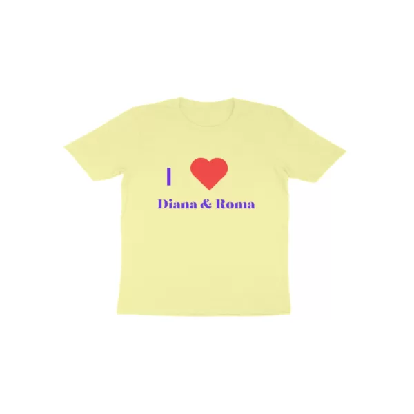 I love Diana & Roma Tshirt for Girl - Image 3