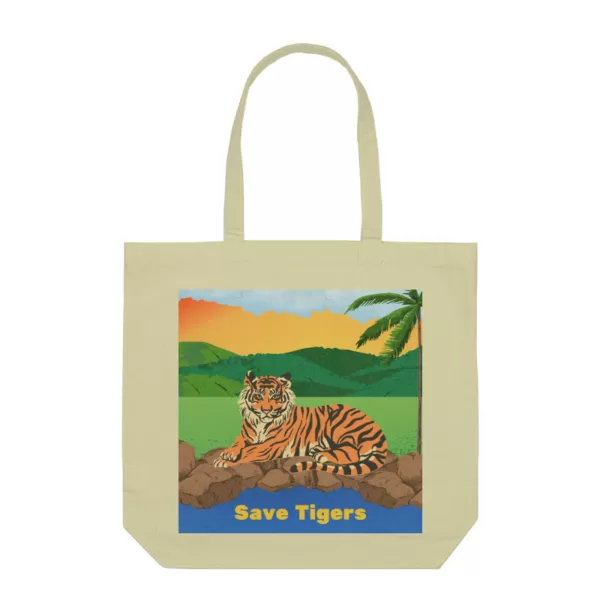 Save Tigers Tote Bag