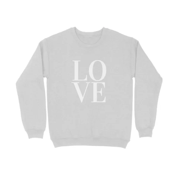 Love Sweatshirt For Men - Image 3