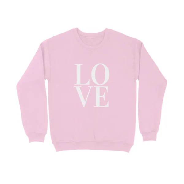 Love Sweatshirt for Women