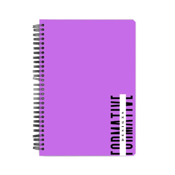 Office Diary In Purple