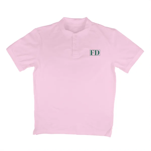 Polo Tshirt For Men (Pink)