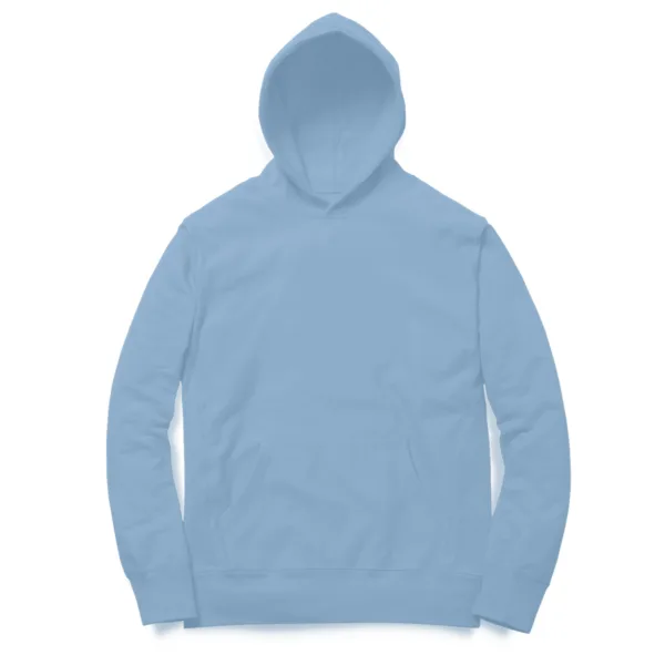 Plain Hoddie For Men (Blue)