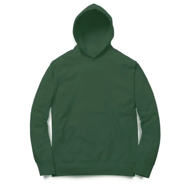 Plain Hoddie For Men (Dark Green)