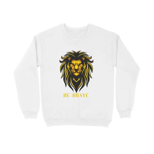 Be Brave Sweatshirt For Men - Image 3