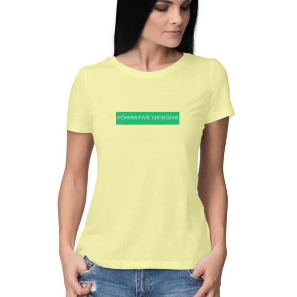 Formative Designs Signature T-shirt For Women - Image 5