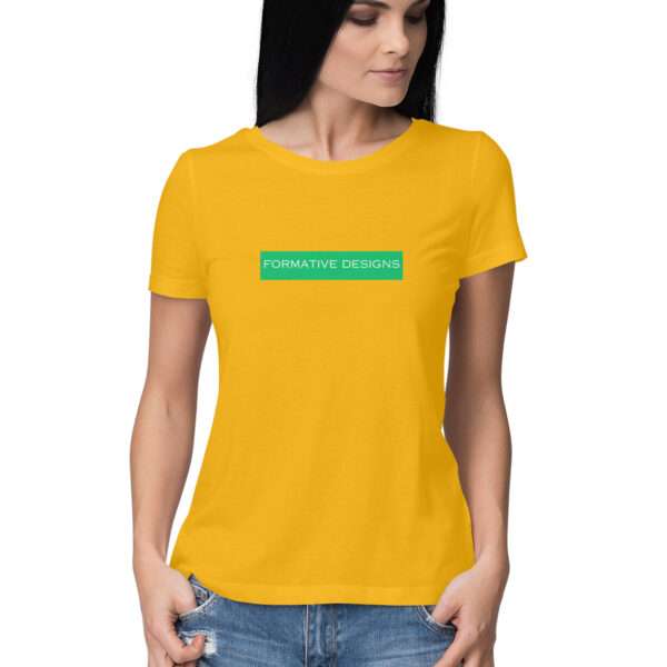 Formative Designs Signature T-shirt For Women - Image 7