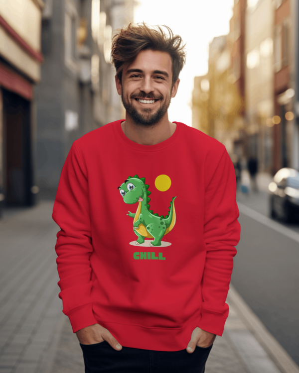 Chill Dragon Sweatshirt For Men - Image 22