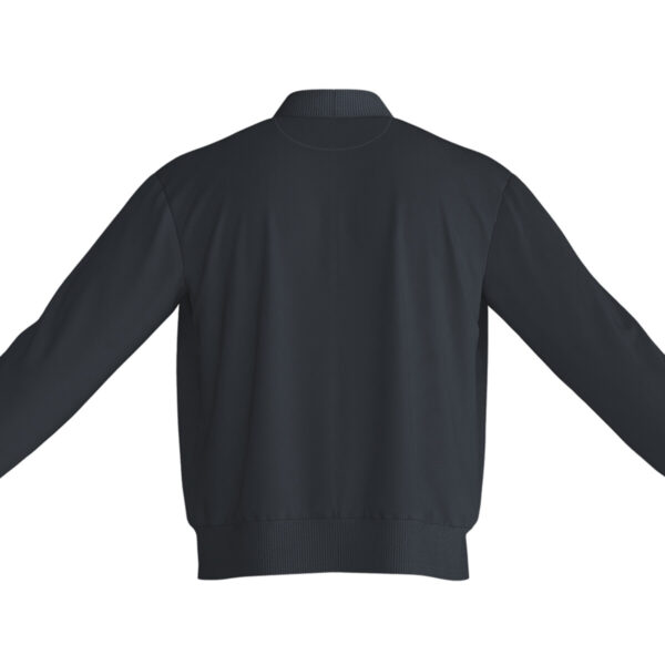 Black Bomber Jacket For Men - Image 2