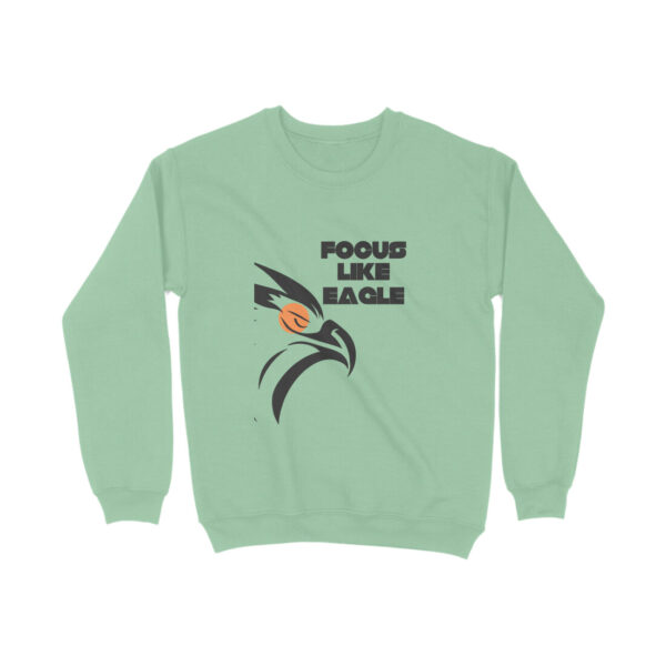 Focus Like Eagle Sweatshirt For Men - Image 3
