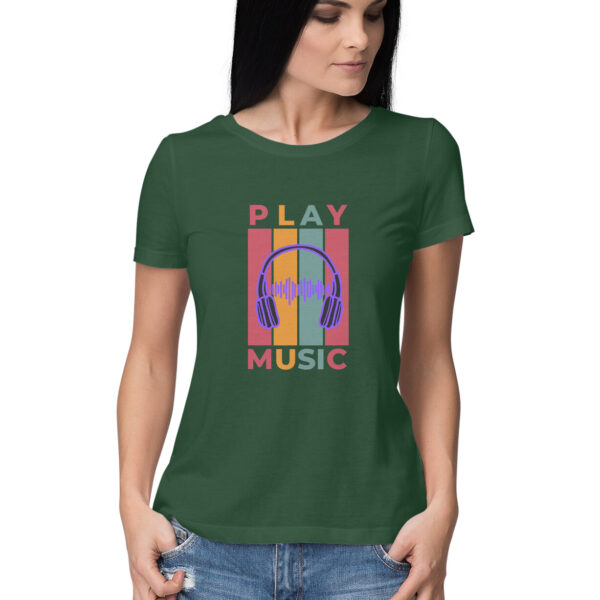 Play Music Tshrit For Women - Image 11