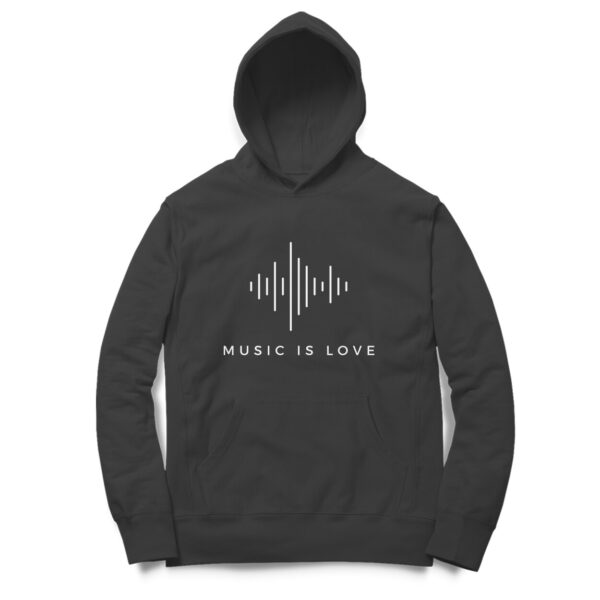Music Is Love Hoodie For Men