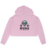 Music Is Therapy Crop Hoodie For Women