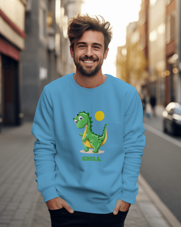 Chill Dragon Sweatshirt For Men - Image 23