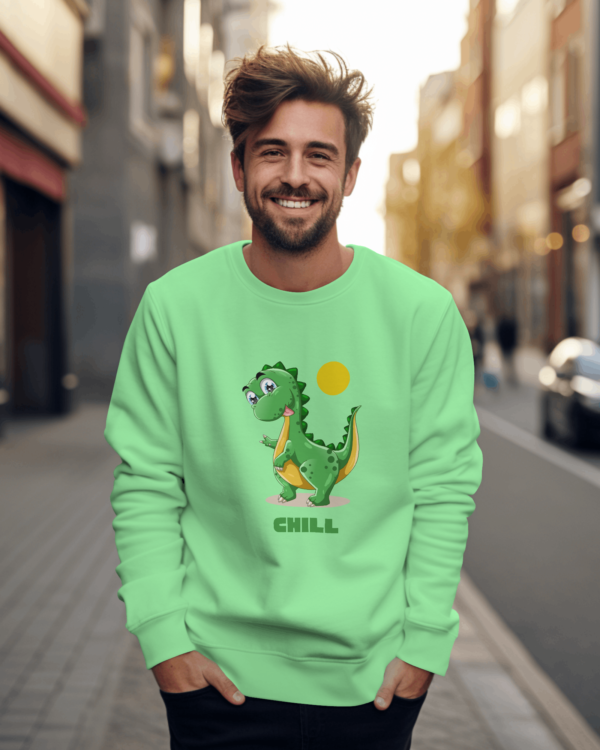 Chill Dragon Sweatshirt For Men - Image 19