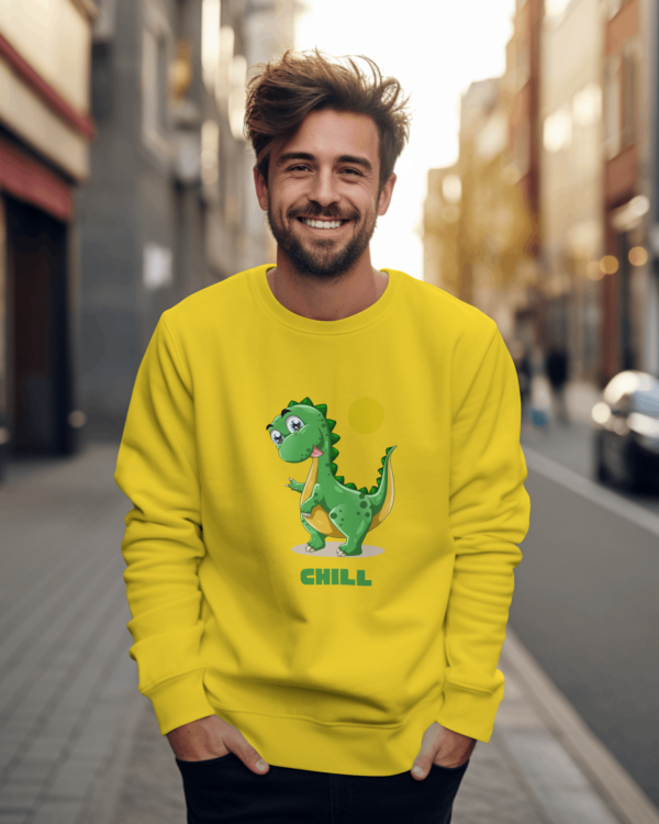 Chill Dragon Sweatshirt For Men