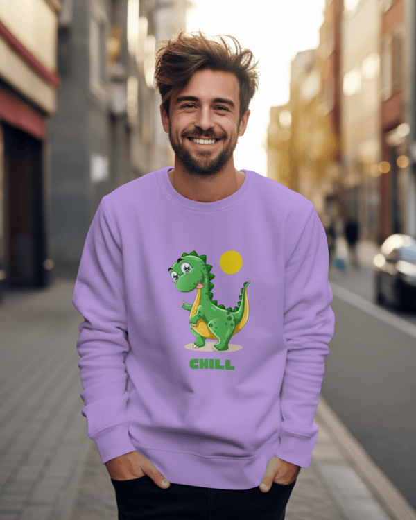 Chill Dragon Sweatshirt For Men - Image 21