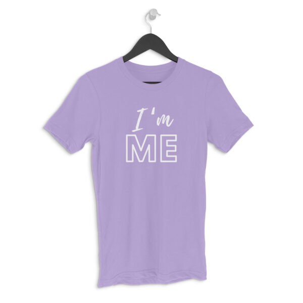 I Am Me Round Neck Tshirt For Men