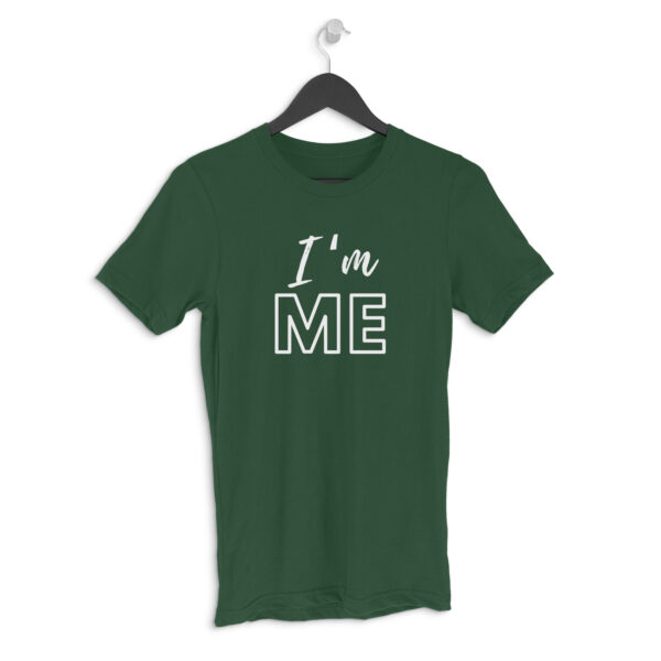 I Am Me Round Neck Tshirt For Men - Image 9