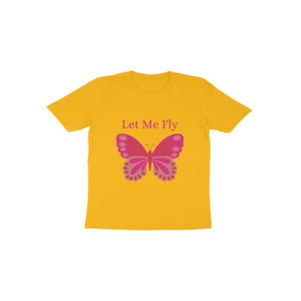 Let Me Fly Round Neck T-shirt For Kids - Image 3