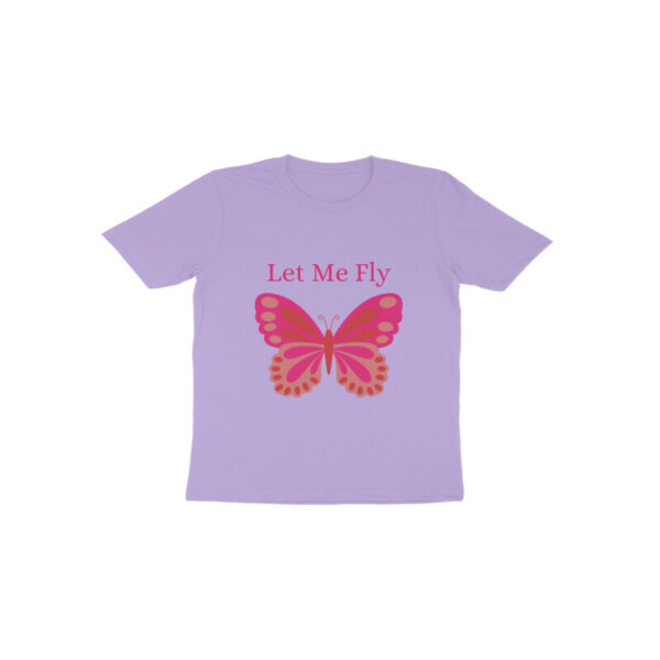 Let Me Fly Round Neck T-shirt For Kids - Image 5