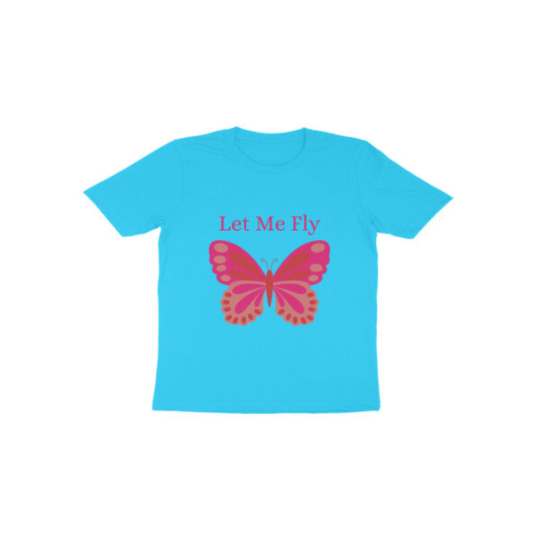 Let Me Fly Round Neck T-shirt For Kids - Image 9