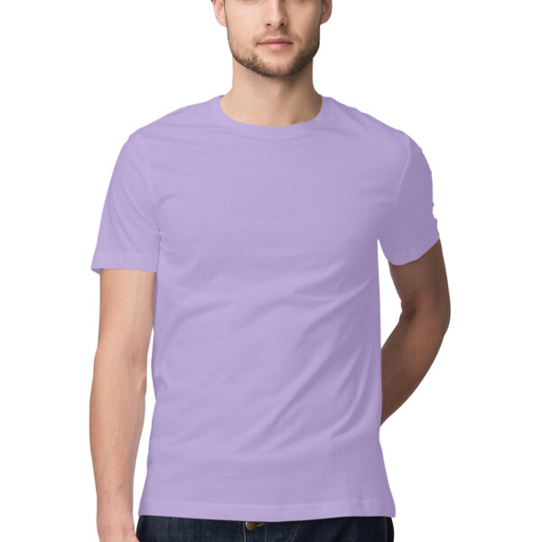 Plain Lavender Tshirt For Men