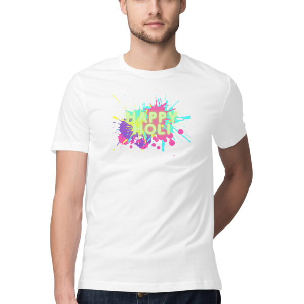 Holi Round Neck Tshirt For Men