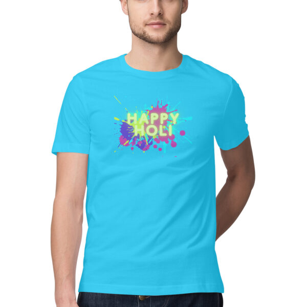 Holi Round Neck Tshirt For Men - Image 3