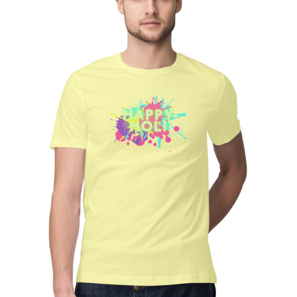 Holi Round Neck Tshirt For Men - Image 7