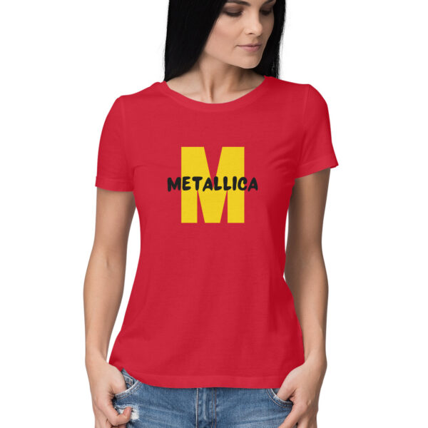 Metallica Tshirt For Women - Image 17