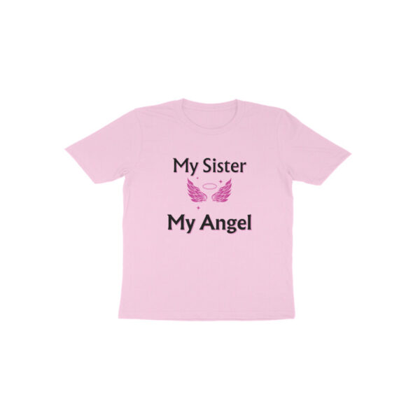 My Sister My Angel Round Neck Tshirt For Boy - Image 3